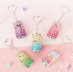 Sanrio Fruit Can Drink Keyring