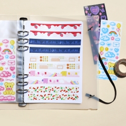 Be on :D Deco pocket 6hole binder A5 refill release paper