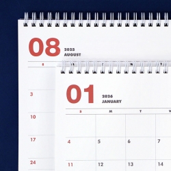 (25-26) Gi-bon 18 months Desk Calendar