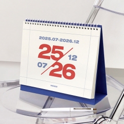 (25-26) Gi-bon 18 months Desk Calendar
