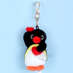 Pingu Double Heart Bag Charm 10cm