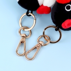 Pinga Double Heart Bag Charm 10cm