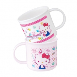 Hello Kitty Mashugumi Handle Cups 2-Pack (200ml)