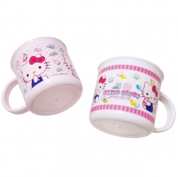 Hello Kitty Mashugumi Handle Cups 2-Pack (200ml)