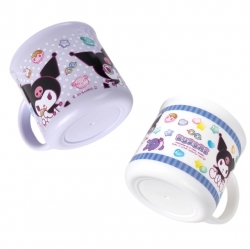Kuromi Mashugumi Handle Cups 2-Pack (200ml)