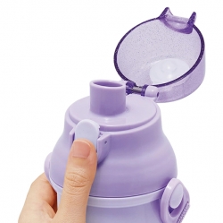 Kuromi Big Ribbon One-Touch Water Bottle 480ml