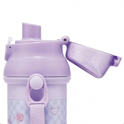 Kuromi Big Ribbon One-Touch Water Bottle 480ml