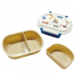 Working Car Dome-Shaped Round Bento Box 360ml