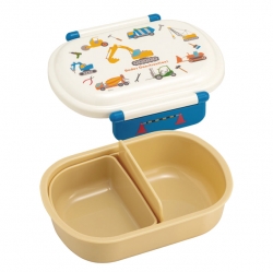 Working Car Dome-Shaped Round Bento Box 360ml