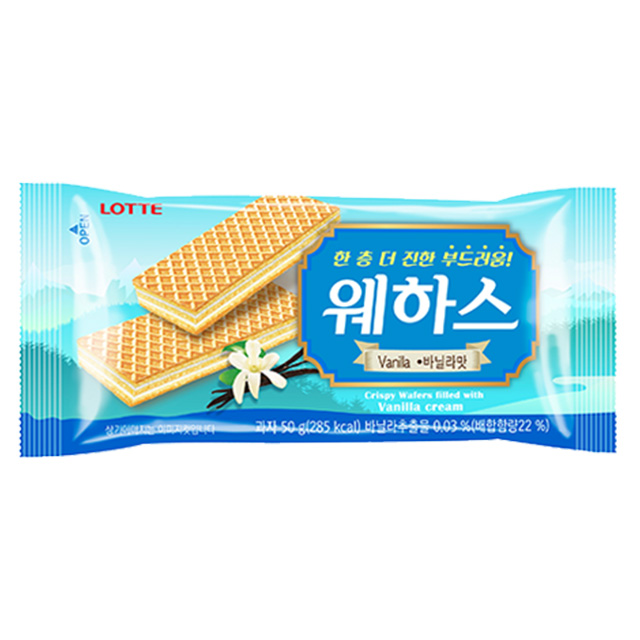 웨하스 바닐라맛 50g
