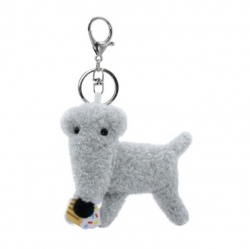 Running Borzoi Keyring