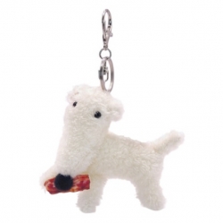 Running Borzoi Keyring