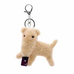 Running Borzoi Keyring