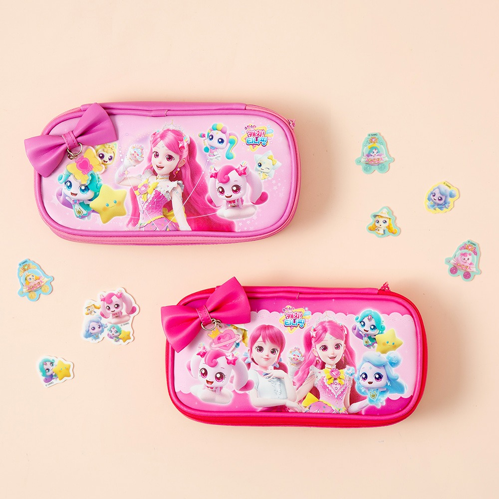 Catch! Teenieping Season 5 Ribbon Basket Pencil Case