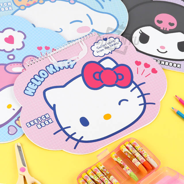 Sanrio Characters Shaped Sketchbook