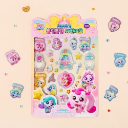 Catch! Teenieping Season 5 Jewelry Bling Bling Shine Deco Sticker
