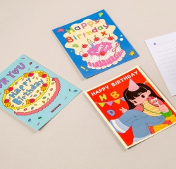 Birthday Message Card Set (11 Designs)