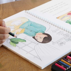 Q&A Coloring Book - Childhood Memories