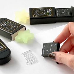 Glow-in-the-Dark Constellation Magic Erasers (Set of 24)