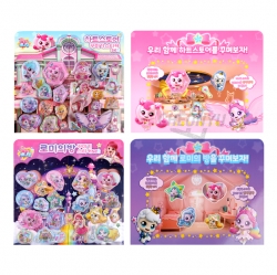 Shooting Star Catch! Teenieping Decoration Sticker Set, Random