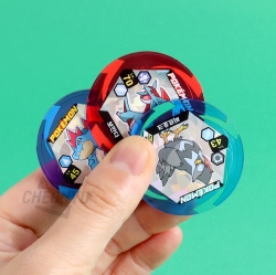 Pokemon Power new Cristal Sping Ttakji, Set of 18pcs