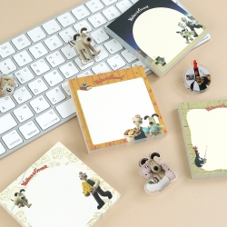 Wallace and Gromit Memo Clip Set 1pcs (Random) 
