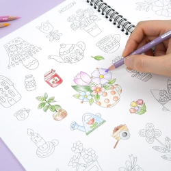 Healing Color Drawing (Easy Version)