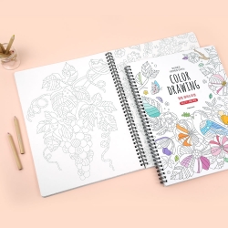 Healing Color Drawing (Easy Version)