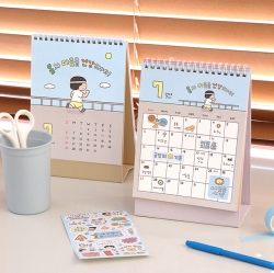 (25-26) Mindfulness 18 months Desk Calendar