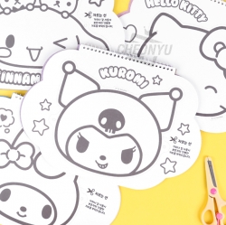 Sanrio Characters Shaped Sketchbook