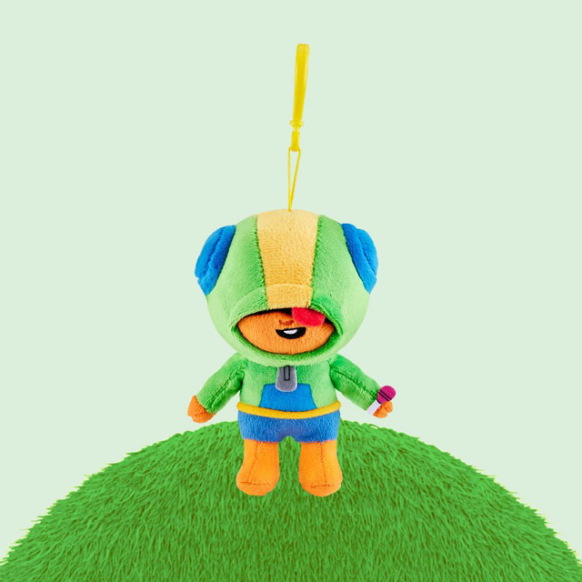 Brawl Stars Leon Keychain Plush