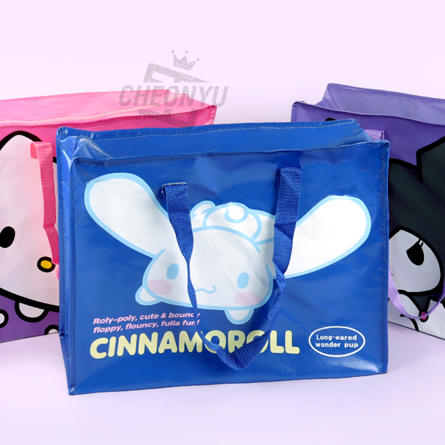 산리오 부직포백 (중)