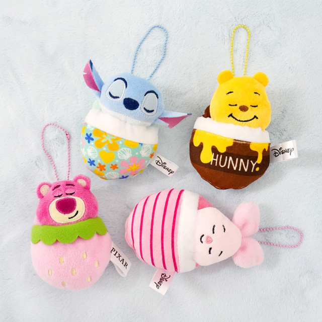 Disney Characters Blanket Covered Keychain