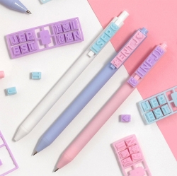 Simple Life MBTI Neutral Pen, Sets of 15pcs