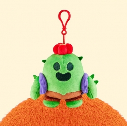 Brawl Stars Spike Keychain Plush