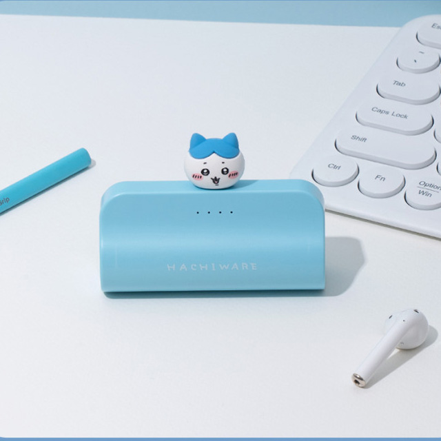 치이카와 도킹형 보조 배터리_하치와레