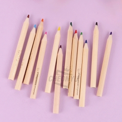 Pokémon 12-Color Mini Wooden Colored Pencils, Random