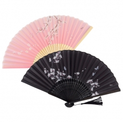 Traditional folding bamboo fan, Random