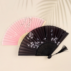 Traditional folding bamboo fan, Random