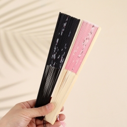 Traditional folding bamboo fan, Random