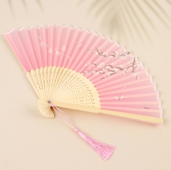 Traditional folding bamboo fan, Random