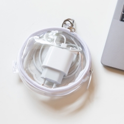 Clear Round Pouch 01-02