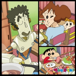 Crayon Shinchan Jigsaw Puzzle 150Pieces_My robot dad is a cook