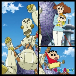 Crayon Shinchan Jigsaw Puzzle 150Pieces_The Best Dad Robot