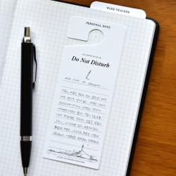Do Not Disturb Memo Bookmark