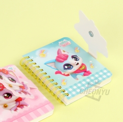 Wishcat Magnetic Notebook, Random