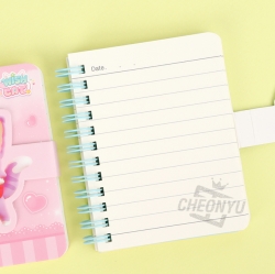Wishcat Magnetic Notebook, Random