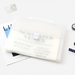 A4 Index Accordion File Bag