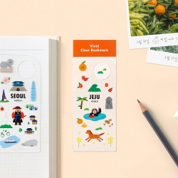 vivid clear bookmark