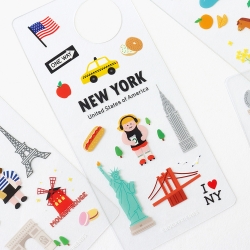 vivid clear bookmark